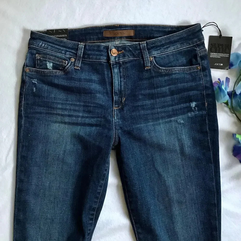 Joe's Jeans NWT Joyce Distressed Skinny Ankle Jeans Women 30 - Picture 2 of 10